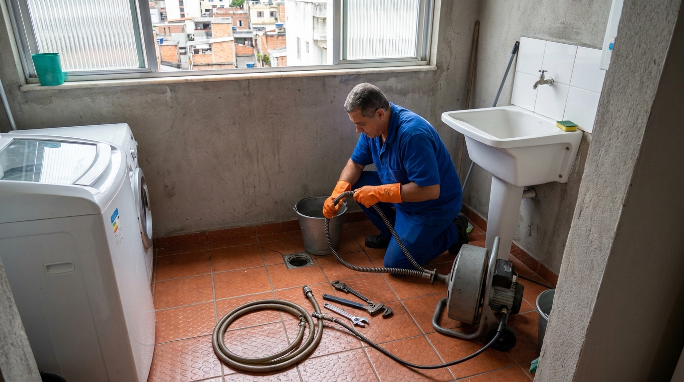 Limpeza Profunda de Ralos em Aparecida de Goiânia‑GO